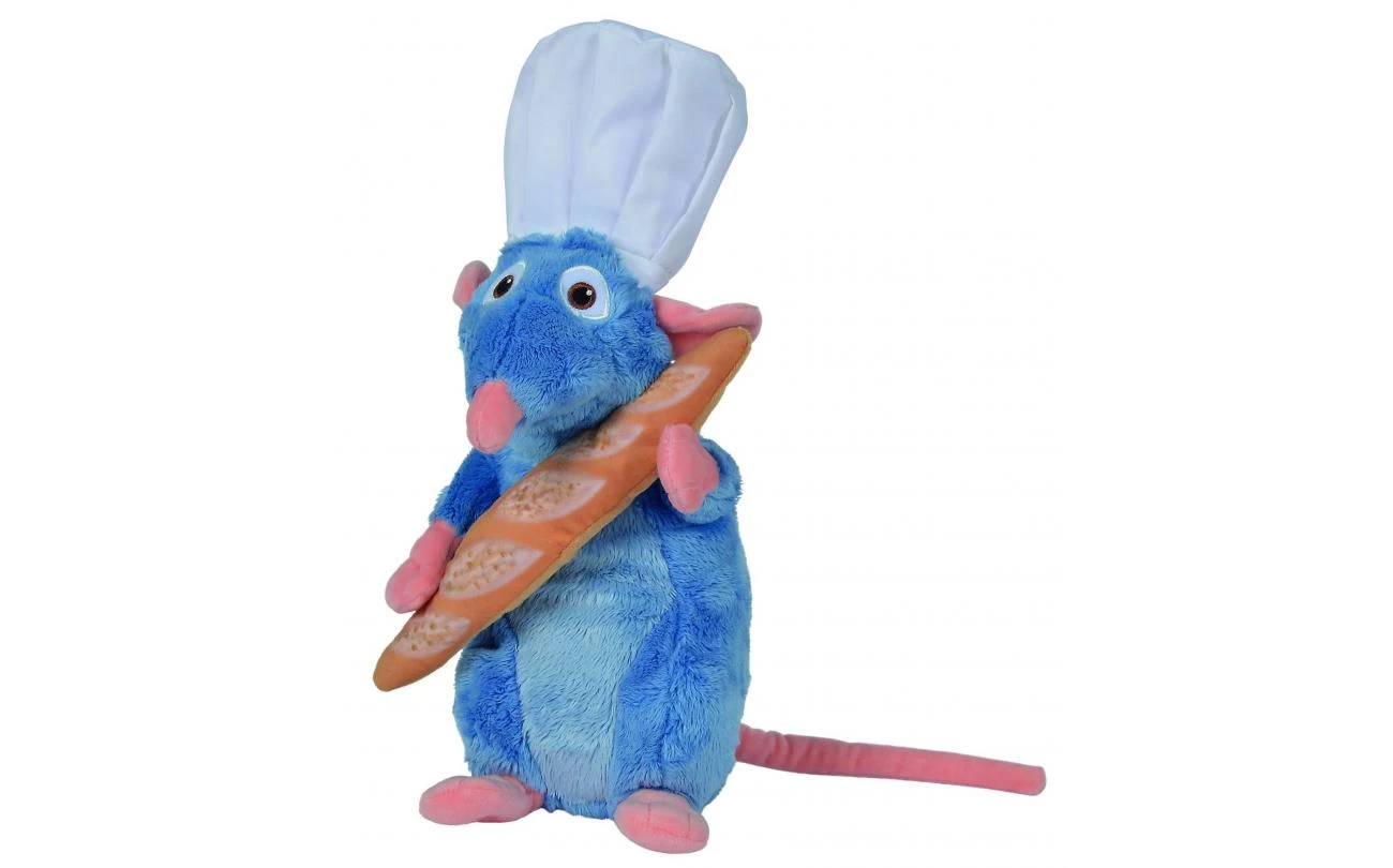 Disney Ratatouille Remy M/Kokmuts + Baguette 25cm 1 Disney Ratatouille Remy M/Kokmuts + Baguette 25cm