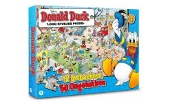 Disney Donald Duck Puzzel 1000 Stukjes - 12 Ambachten 50 Ongelukken