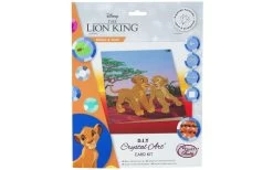 Simba And Nala Crystal Art Card DISNEY 18