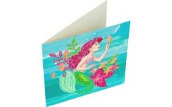 Ariel Crystal Art Card DISNEY 18x18cm -Disney 01602272 003.ddc5b8c7