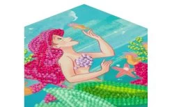 Ariel Crystal Art Card DISNEY 18x18cm -Disney 01602272 004.76aede56