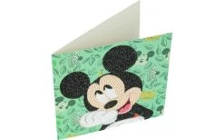 Happy Mickey Crystal Art Card DISNEY 18x18cm -Disney 01602296 003.2e1c7d06