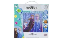 Elsa, Anna & Olaf, Crystal Art Kit DISNEY 30x30cm