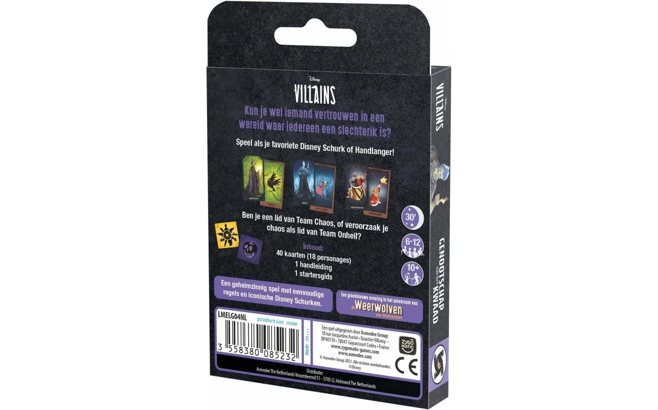 Disney Villains Weerwolven - Genootschap Van Het K 2 Disney Villains Weerwolven - Genootschap Van Het K - Afbeelding 2