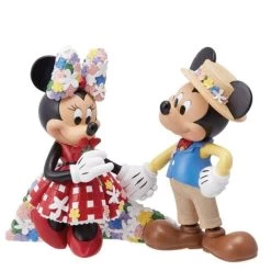 Disney Showcase Mickey En Minnie Mouse Botanical 17 Cm