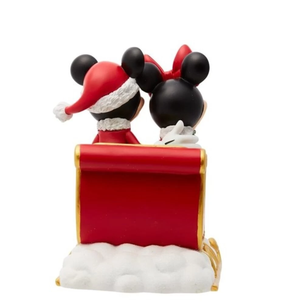 Disney Showcase Mickey En Minnie Mouse In Kerstslee 17 Cm 4 Disney Showcase Mickey En Minnie Mouse In Kerstslee 17 Cm - Afbeelding 4