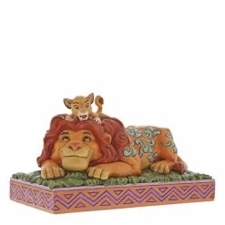 Disney Traditions De Leeuwenkoning Simba & Mufasa A Father's Pride 15 Cm