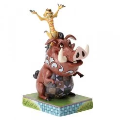 Disney Traditions De Leeuwenkoning Timon & Pumbaa Carefree Cohorts 18 Cm