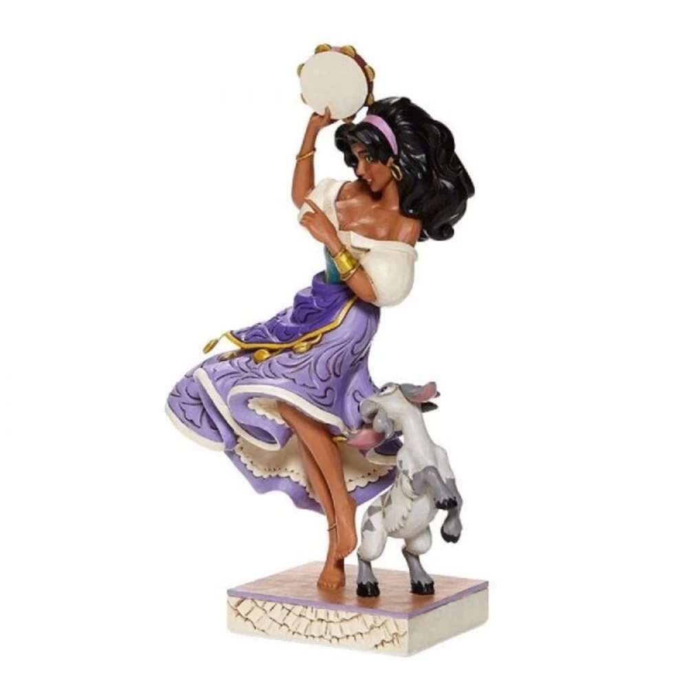 Disney Traditions Esmeralda En Djali Twirling Tambourine Player 22 Cm 3 Disney Traditions Esmeralda En Djali Twirling Tambourine Player 22 Cm - Afbeelding 3