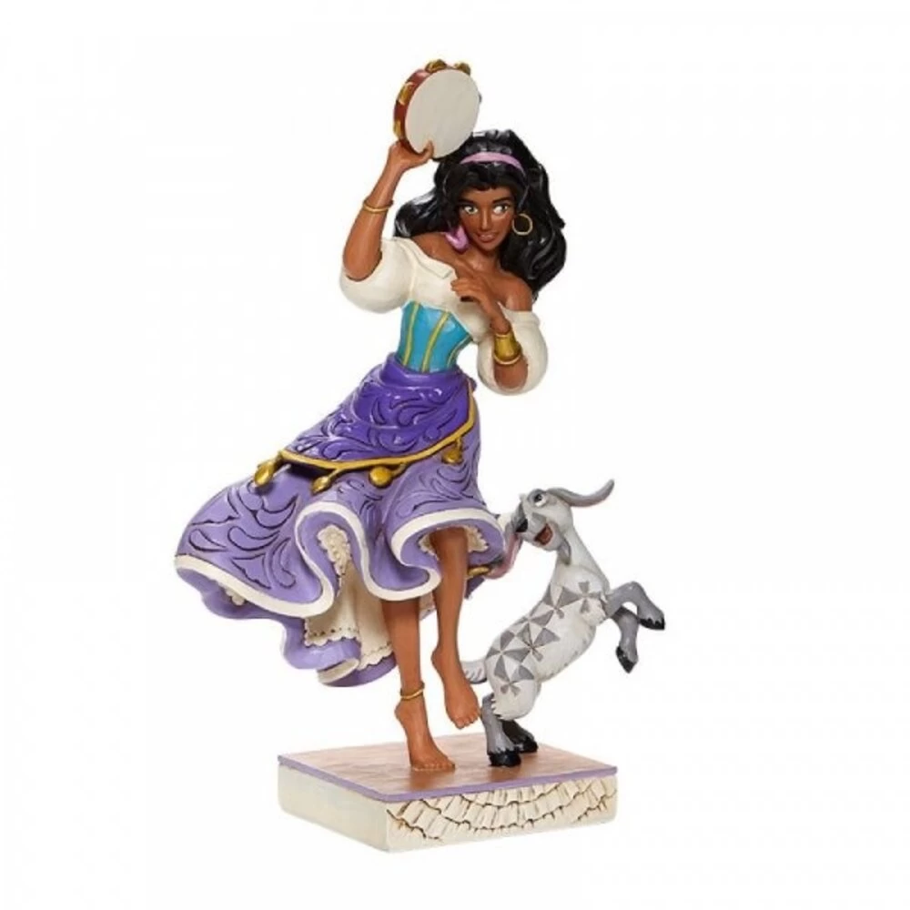 Disney Traditions Esmeralda En Djali Twirling Tambourine Player 22 Cm 4 Disney Traditions Esmeralda En Djali Twirling Tambourine Player 22 Cm - Afbeelding 4