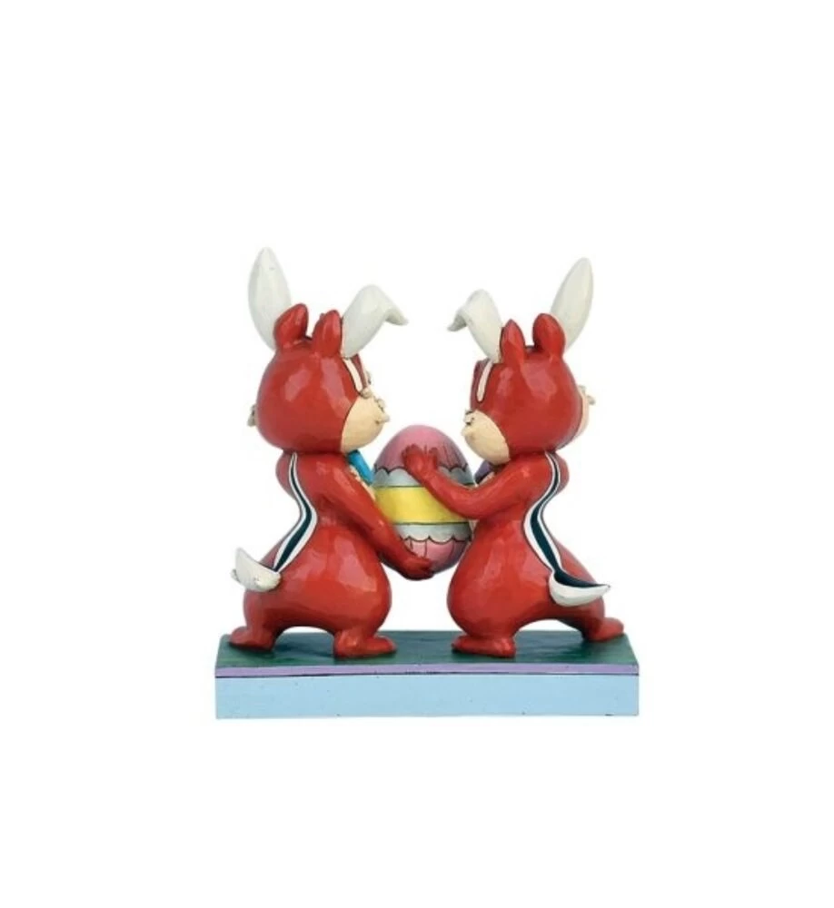 Disney Traditions Knabbel En Babbel Met Paasei 14 Cm 2 Disney Traditions Knabbel En Babbel Met Paasei 14 Cm - Afbeelding 2