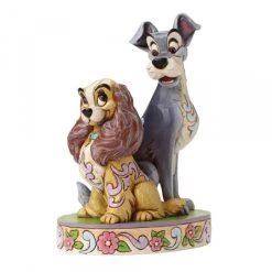 Disney Traditions Lady En De Vagebond Opposites Attract 17 Cm