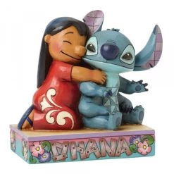 Disney Traditions Lilo & Stitch Ohana Means Family 13 Cm