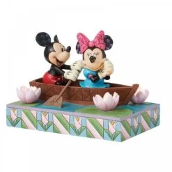 Disney Traditions Mickey & Minnie Mouse Row-Mance Is In The Air 12 Cm