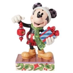 Disney Traditions Mickey Mouse Kerstmis Limited Edition 20 Cm