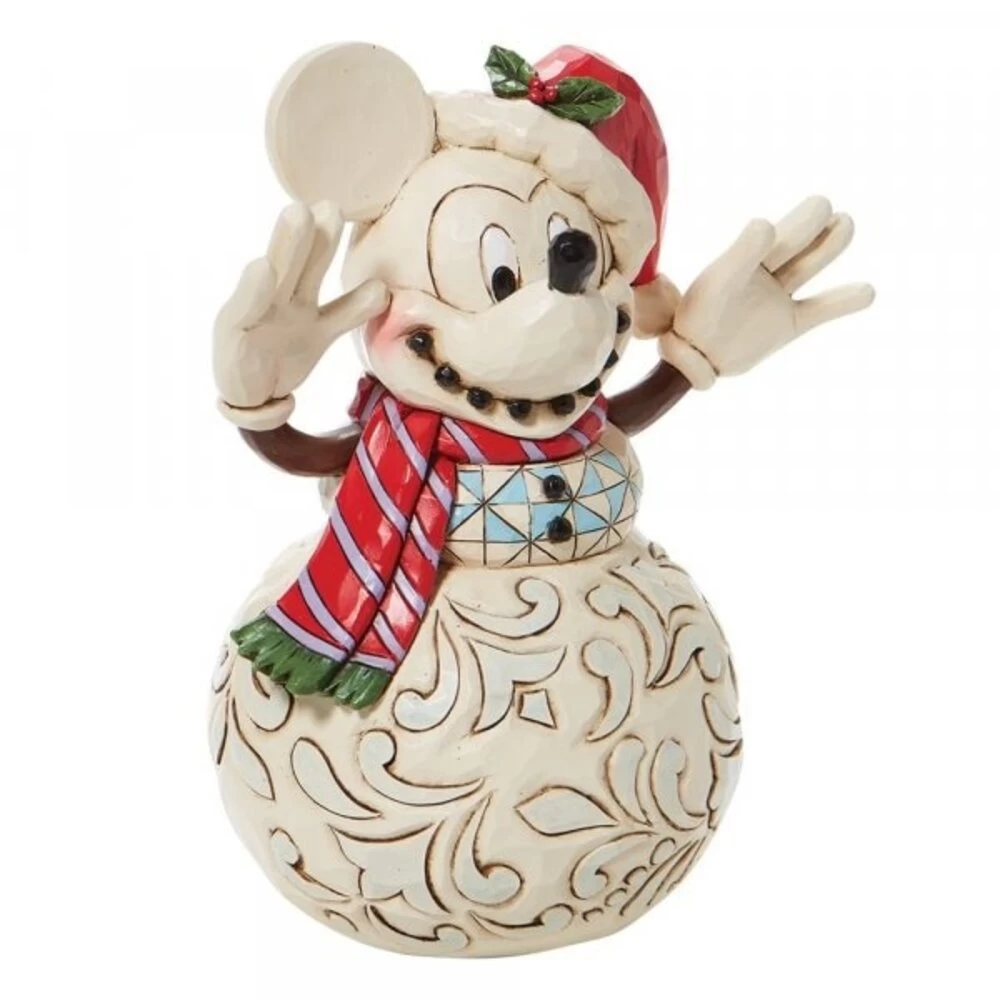 Disney Traditions Mickey Mouse Snowy Smiles 17 Cm 3 Disney Traditions Mickey Mouse Snowy Smiles 17 Cm - Afbeelding 3
