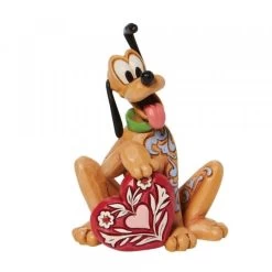 Disney Traditions Pluto Met Hart 9 Cm