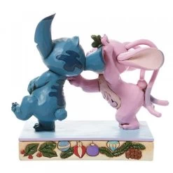 Disney Traditions Stitch & Angel Mistletoe Kiss 12 Cm -Disney disney traditions stitch angel mistletoe kiss 12 c 2