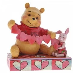 Disney Traditions Winnie The Pooh & Knorretje Handmade Valentines 14 Cm